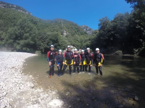 stages séjours canyoning en france