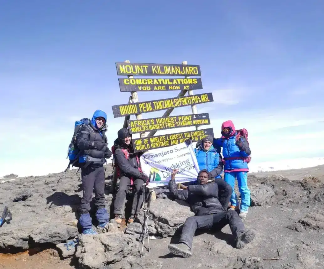 l'ascension du Kilimandjaro