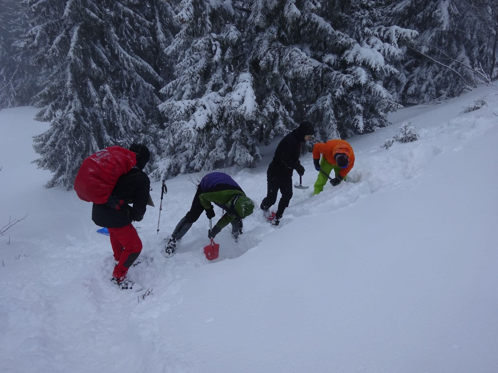 stage survie hiver pyrénées